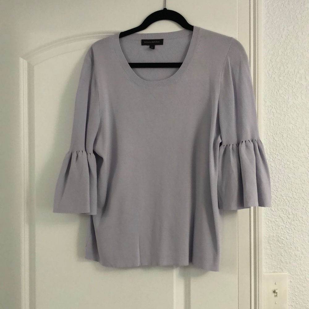 Banana Republic lilac shirt for women size XL